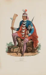 RICHARDVILLE; Un jefe de Miami, de The Aboriginal Portfolio