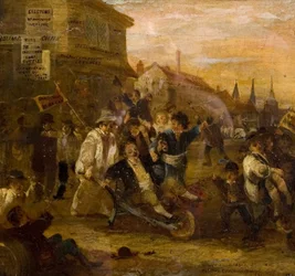 Disturbio electoral en Coventry, 1861