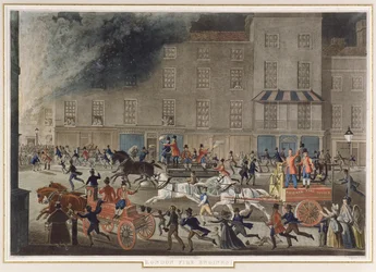 Bomberos de Londres, c.1830
