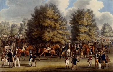 Ensillando en el Warren