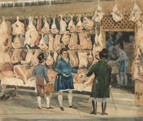 El mercado de la carne