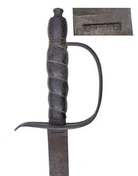 Sable de caballería de oficial lealista (Tory), Guerra Revolucionaria Americana