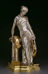 Figura de Safo de Pie, 1848