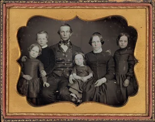 Retrato de familia,c. 1848 (foto)