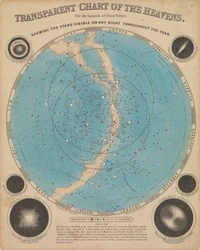 Carta de los cielos (retroiluminada)