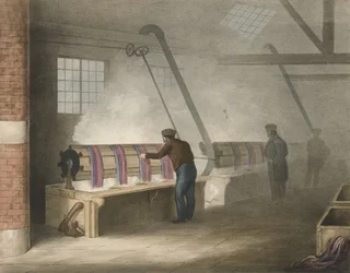 Teñido, Progreso del algodón No. 11, pub. 1840