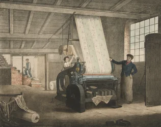 Impresión, Progreso del algodón No. 12, pub. 1840