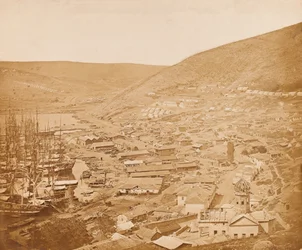 Balaklava mirando al norte, 1855