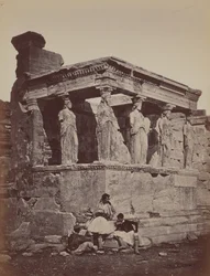 Cariátides del Erecteum,1857 (foto)