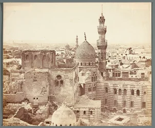 Egipto. El Cairo. Vista de una de las mezquitas