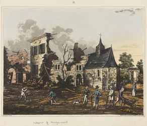 Interior de Hougoumont, de 