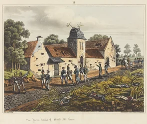 La granja de Mont St Jean, de "Relato histórico de la batalla de Waterloo".