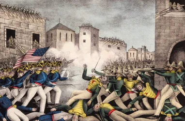 Batalla de Monterrey. Guerra México-Americana.