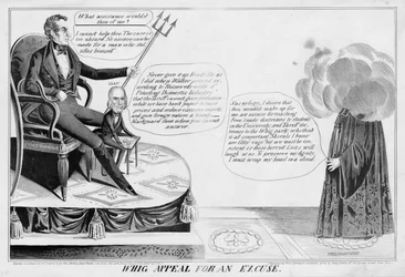 Apelación Whig para una excusa, publicada por James Baillie, H Bucholzer, Nueva York, 1844
