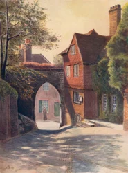 Entrada al castillo y museo, Guildford