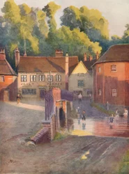 Lugar de nacimiento de Cobbett, Farnham, 1911