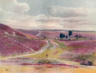 «Páramo en Frensham», 1912, 1914