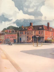 New Inn y High Street, Epsom, 1911, 1914