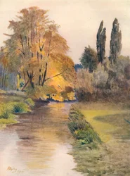 Vista en el Wandle, 1912, 1914