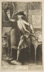 Frontispicio de la 2ª Edición de las Observaciones de Lord Stanhope sobre el Plan de Mr. Pitt