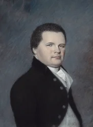 William Strutt (pastel sobre papel gris)