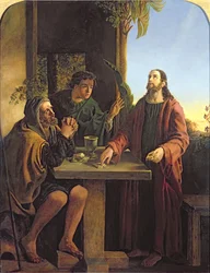 Cristo en Emaús