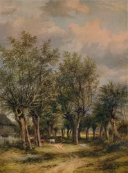Un camino cerca de Norwich, c1837