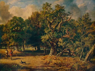 Bosque de Windsor, c1835