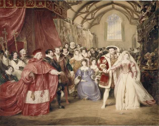 El banquete de Enrique VIII en York Place