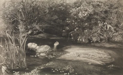 Ofelia Shakespeare, Hamlet, Acto 4, Escena 7, 1 de marzo de 1866