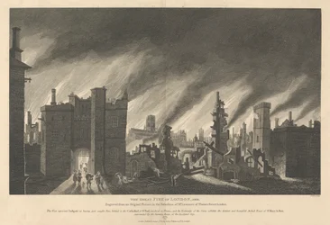 El Gran Incendio de Londres, 1666