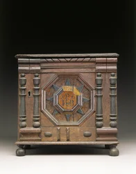 El Gabinete Tallado y Aplicado de Joseph y Bathsheba Pope, Salem, Massachusetts, 1679