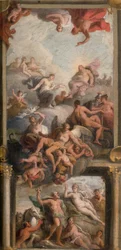 Escena olímpica, c.1720 (óleo sobre lienzo)