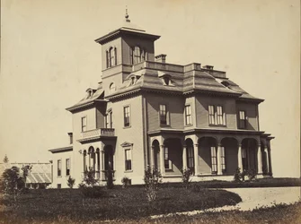 Casa victoriana, ca. 1860
