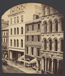 Calle Washington, Boston, ca. 1860