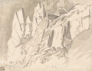 Una ladera escarpada