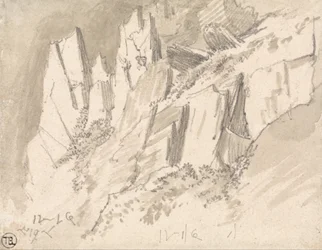 Una ladera escarpada
