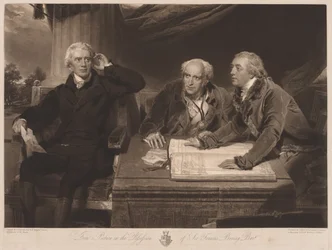 Sir Francis y John Baring y Charles Wall