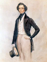 Retrato de Felix Mendelssohn Bartholdy (Hamburgo