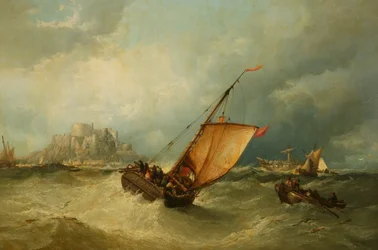 Después de la tormenta (óleo sobre lienzo)