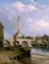 Puente Viejo de Kew, c. 1880