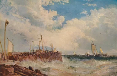 En la costa de Holanda, 1876, 1938