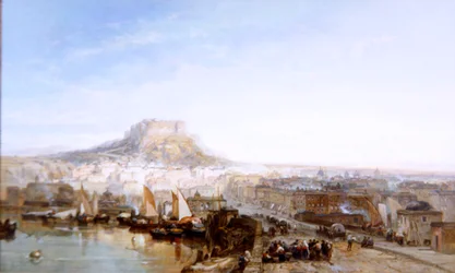 Vista de Cartagena, Costa Este de España