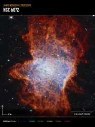 NGC 6072 (Imagen de NIRCam Compass)
