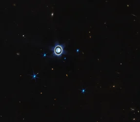 Urano (Imagen de brújula NIRCam) Sin anotar