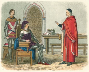 Gascoigne se niega a sentenciar a un prelado o par, 1405 1864