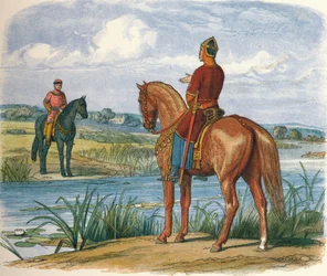 Enrique y Esteban confieren a través del Támesis, 1153 1864