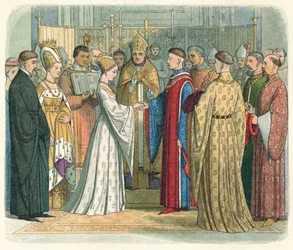 Matrimonio de Enrique V y Catalina de Francia, 1420, 1864