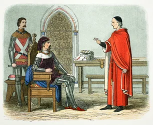 Sir William Gascoigne se niega a sentenciar a un prelado o par