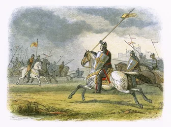 Guillermo el León hecho prisionero